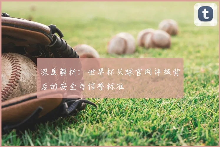 深度解析：世界杯买球官网评级背后的安全与信誉标准